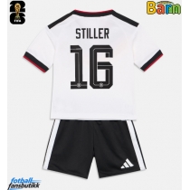 Tyskland Angelo Stiller #16 Hjemmedraktsett Barn VM 2026 Kortermet (+ Korte bukser)